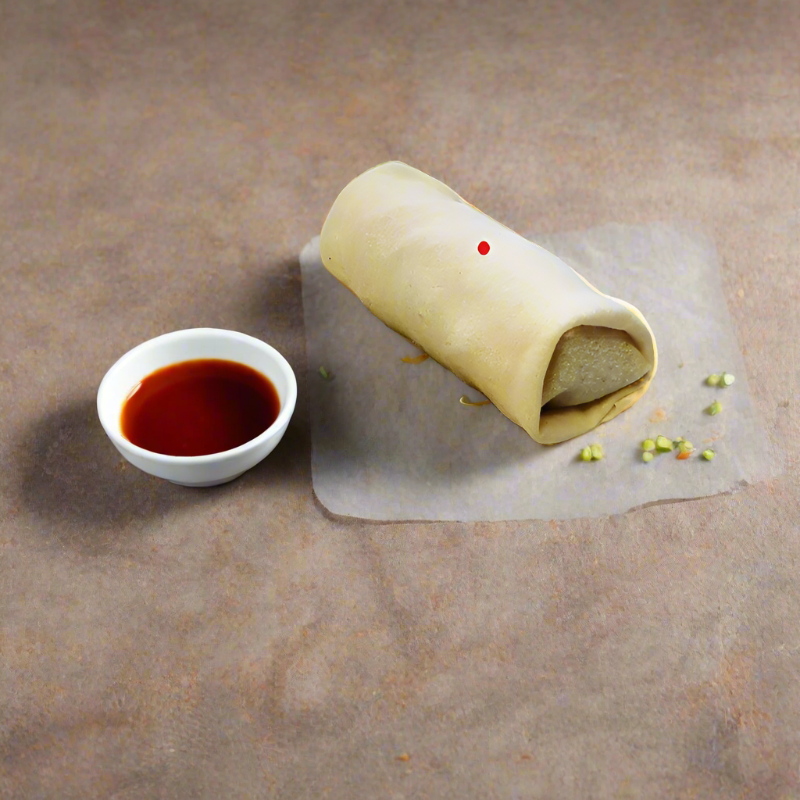 BEEF CURRY & RICE Spring Roll Large - 105g x 20 Rolls - Golden Orient Foods