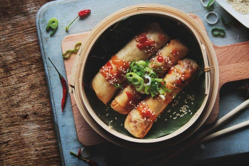 Traditional Beef Spring Roll Large - 105g x 20 Rolls
